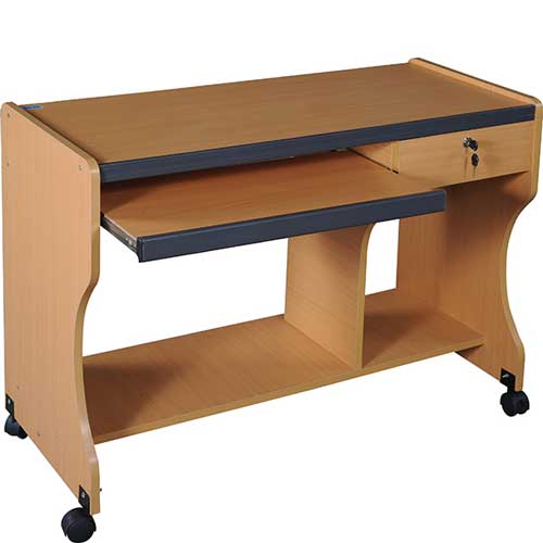 Bàn để máy tính đẹp màu vàng SD15l Bàn để máy tính đẹp màu vàng SD15l