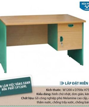 Bàn làm việc 1,2m SV120SHL - SV120HL 3 ban lam viec sv120hl