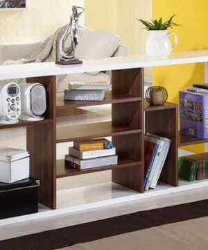 Kệ gỗ trang trí để sách KG01 8 ke de sach go trang tri 5