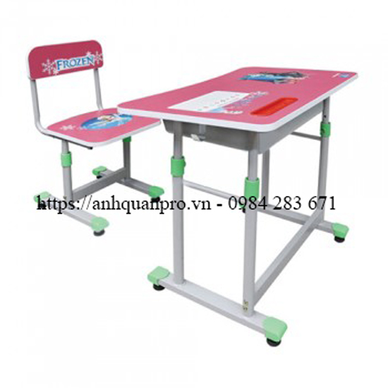 Bộ bàn ghế học sinh tiểu học Hòa Phát BHS28-3 màu hồng Bộ bàn ghế học sinh tiểu học Hòa Phát BHS28-3 màu hồng
