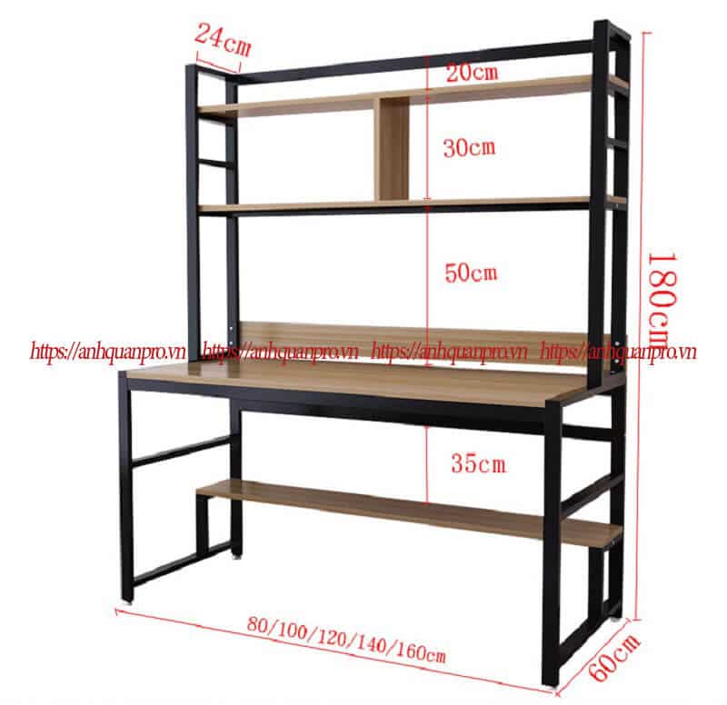 Thông số kích thước của bàn BGC23