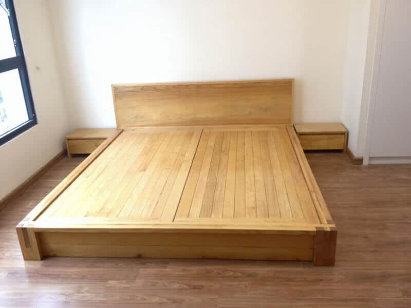 Giường ngủ gỗ tần bì