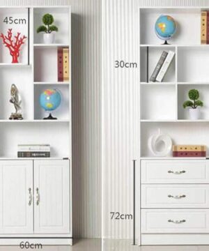 Kích thước tủ gỗ 2 khoang TGC07