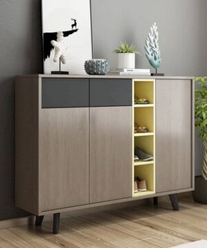 Tủ giày TG06 có thiết kế sang trọng.
