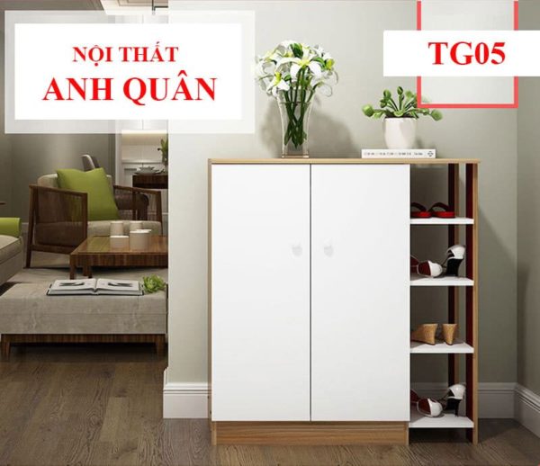 Tủ giày gỗ MDF phủ Melamine cao cấp