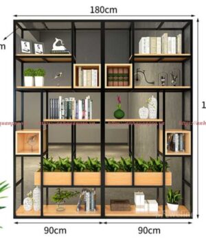 Kích thước kệ trang trí KGC24