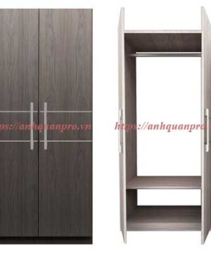 Tủ quần áo gỗ công nghiệp 4 cánh mở TGCN13 7 Thiết kế hiện đại và sang trọng .