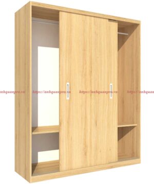 Tủ quần áo gỗ công nghiệp 2 cánh lùa TGCN15 19 Tủ áo TGCN15 - Chi tiết 1