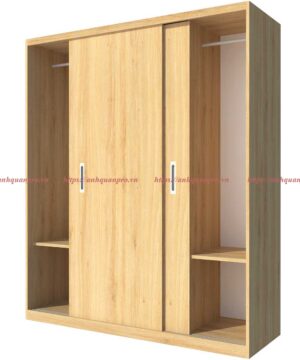 Tủ quần áo gỗ công nghiệp 2 cánh lùa TGCN15 20 Tủ áo TGCN15 - Chi tiết 2