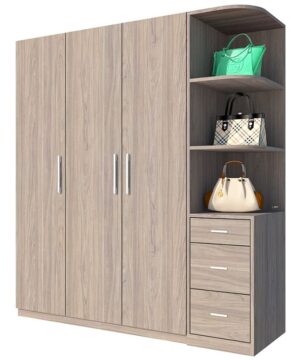 Tủ quần áo gỗ công nghiệp TGCN17