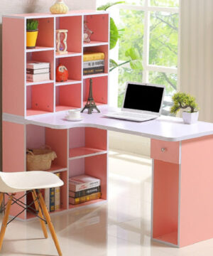 Bàn học sinh liền giá sách tại nhà BGK01