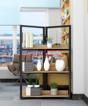 Kệ sắt trang trí và ngăn phòng KGC36