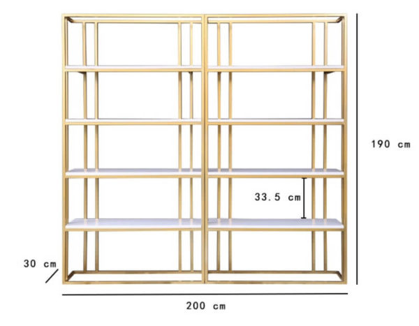 Kích thước kệ KGC46