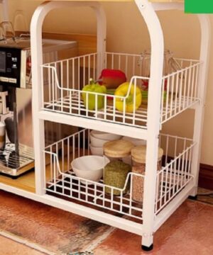 Chi tiết phần giỏ để đồ của kệ bếp KVS14
