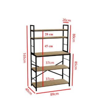 Kích thước kệ lò vi sóng KVS15