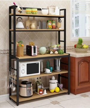 Kệ bếp để lò vi sóng và nồi cơm điện KVS15
