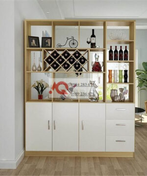 Tủ kệ vách ngăn để rượu TGC28