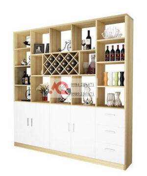 Tủ kệ vách ngăn để rượu TGC28