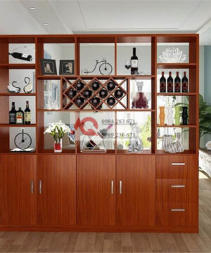 Tủ kệ vách ngăn để rượu TGC28