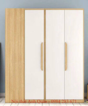 Tủ quần áo gia đình đẹp và hiện đại TGCN29