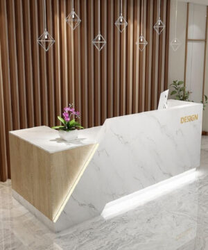 Bàn quầy lễ tân BQLT04