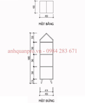 Kệ để đồ chơi cho bé KSG13