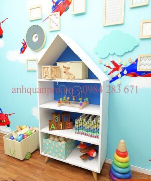 Kệ để sách và đồ chơi cho bé KSG14