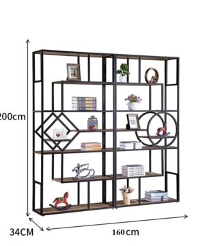 Kệ trang trí khung sắt trang trí KGC57