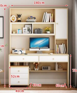 Kích thước bàn BGC54 dài 140 cm