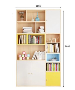 Kệ tủ sách gỗ KSG20 - Mẫu C