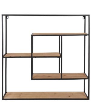 Kệ sắt trang trí treo tường KTT01 9 Kệ sắt treo tường KTT01