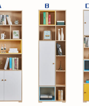 Kệ tủ sách hiện đại KSG16 với 3 kiểu dáng .