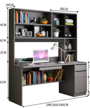 Kích thước Bàn học sinh có giá sách BGC60