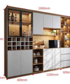 Kích thước kệ tủ KTR05