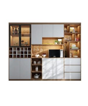 Kệ tủ rượu gỗ công nghiệp KTR05