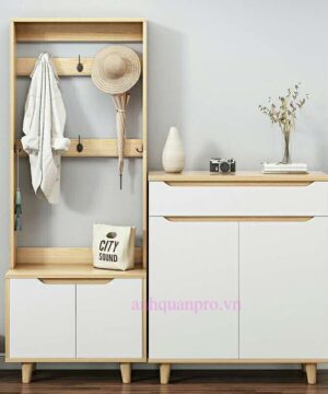 Tủ đựng giày có giá treo đồ TG20