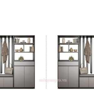 Tủ giày đẹp thông minh TG17