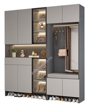 Tủ giày vách ngăn TG25 sang trọng hiện đại phù hợp mọi không gian