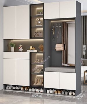 Tủ giày vách ngăn TG25 kích thước 4