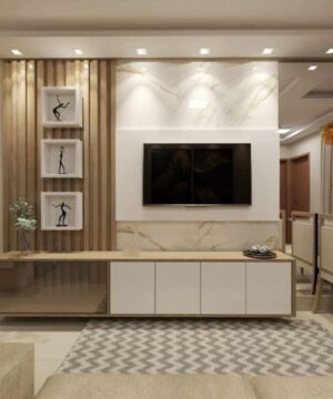 Mẫu tủ kệ vách tivi đẹp 11