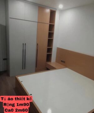 Tủ quần áo cánh mở hiện đại TGC42