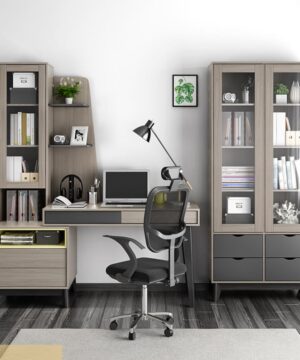 Bàn học sinh có giá sách hiện đại BGC64