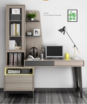 Bàn học sinh có giá sách hiện đại BGC64