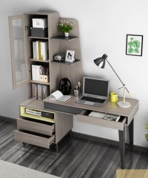 Bàn học sinh có giá sách hiện đại BGC64