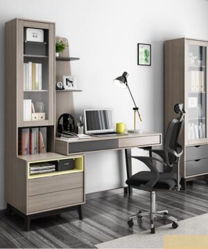 Bàn học sinh có giá sách hiện đại BGC64