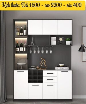 Tủ kệ rượu KTR09 dài 1.6m
