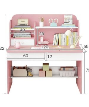 Kích thước chi tiết bàn học cho bé BHS05