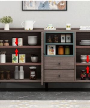 Kệ tủ để đồ nhà bếp hiện đại và sang trọng KVS26