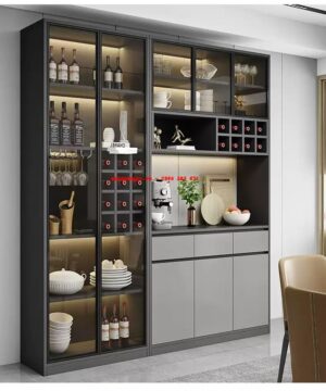 Kệ tủ rượu đẹp hiện đại KTR16