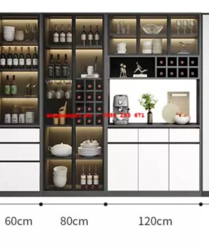 Kệ tủ rượu đẹp hiện đại KTR16